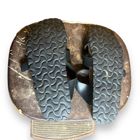 Birkenstock Betula Black Strappy Cork Sandals Size 39 - Picture 5 of 5